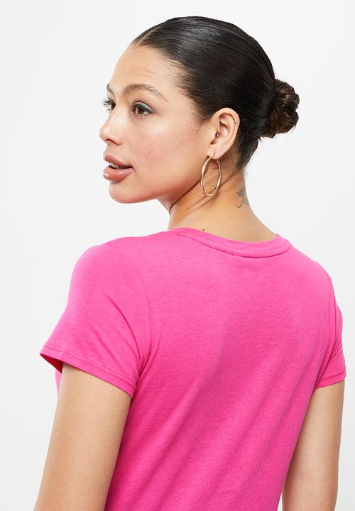 GUESS - Baby boxy tee - raver pink