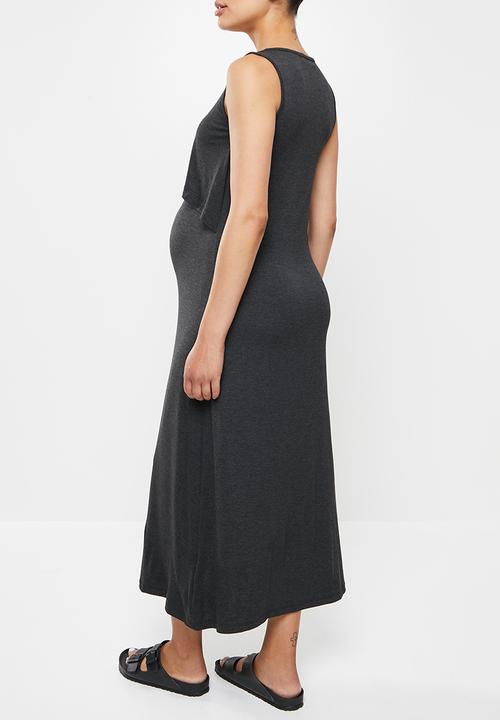 Superbalist - Nursing maxi dress - charcoal