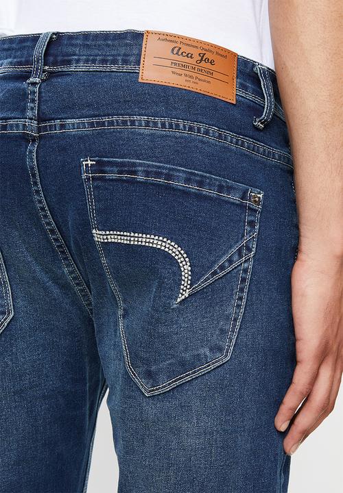 Aca Joe - Aca joe basic skinny jeans - medium blue
