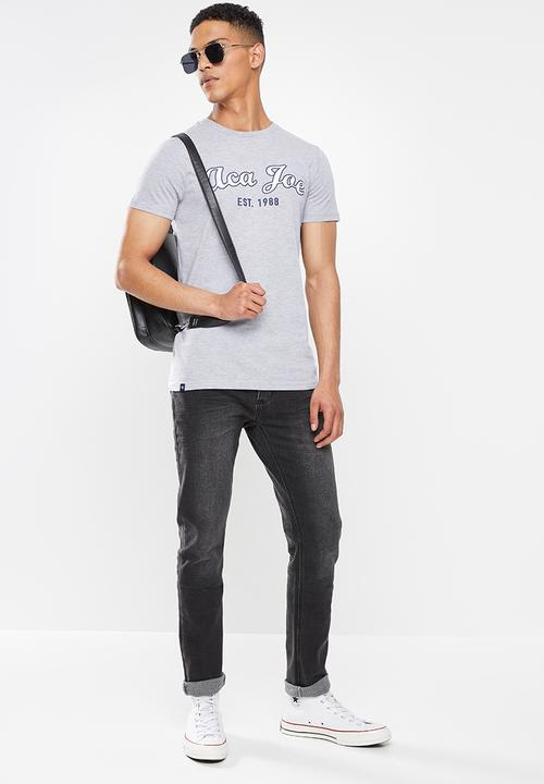 Aca Joe - Aca joe basic skinny jeans - dark grey 
