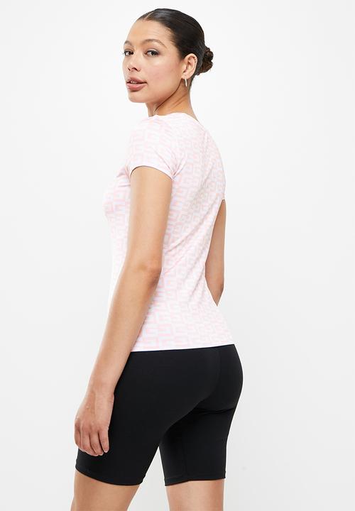 GUESS - Checked tee - pink guess check