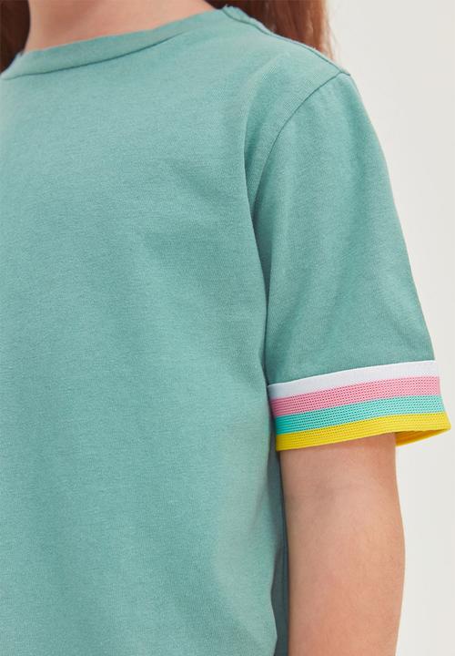 Trendyol - Short sleeve dress - mint
