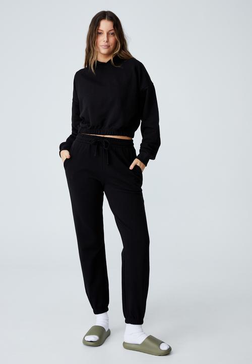 Cotton On - Freestyle trackpant - black