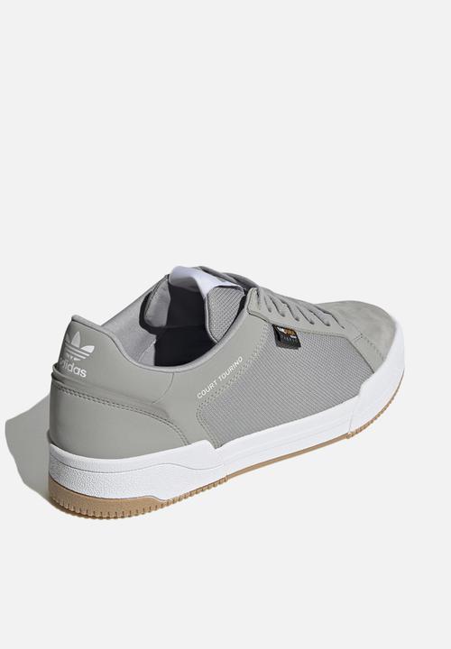 adidas Originals - Court tourino - mgh solid grey/ch solid grey/ftwr white