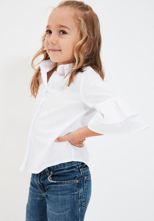 Trendyol - Button-down shirt - white