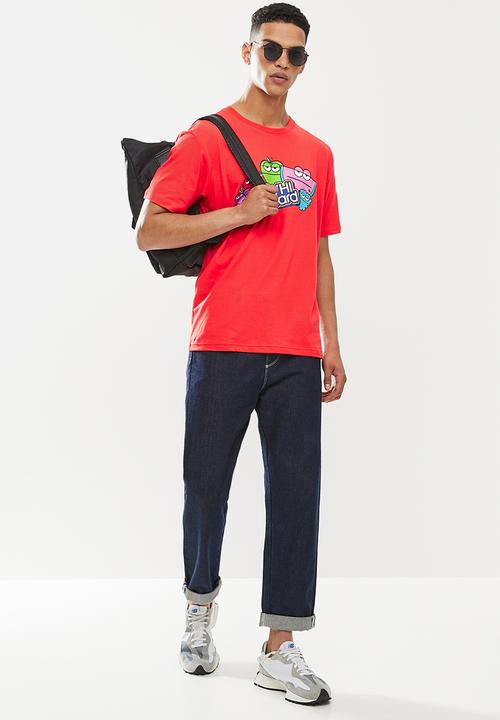 New Balance  - New Balance kandy tee - red 
