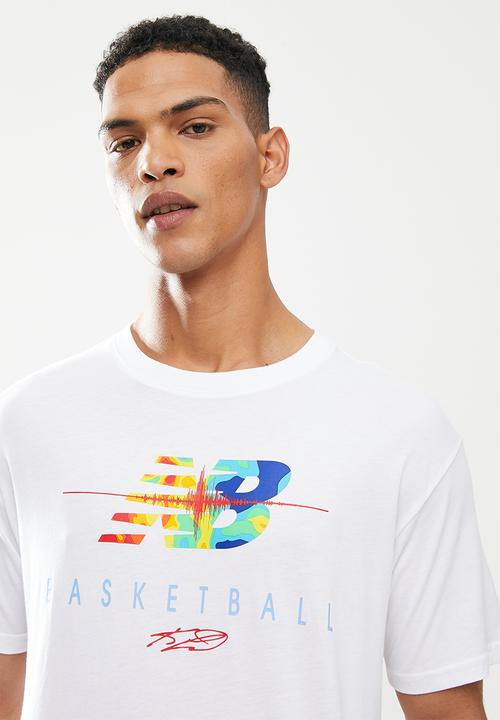 New Balance  - Nb seismic moment tee - white 