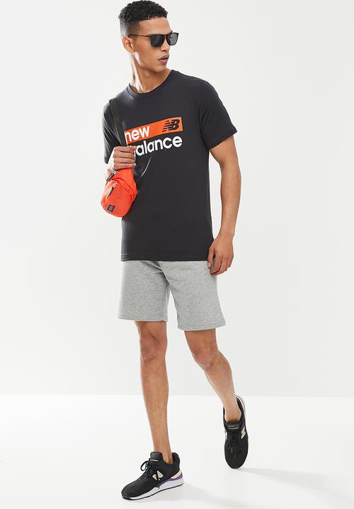 New Balance  - New Balance classic core tee - black 