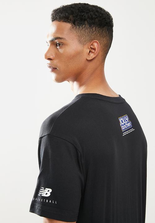 New Balance  - New Balance kandy tee - black 