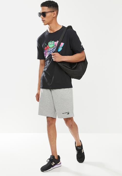 New Balance  - New Balance  classic core short - grey 