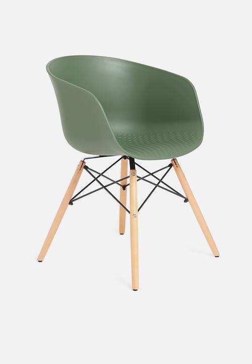 Sixth Floor - Bea chair - green