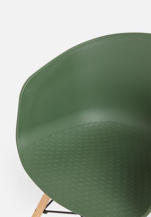 Sixth Floor - Bea chair - green