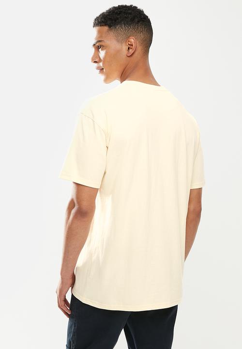 Jonathan D - Duke oversized fit t-shirt - cream