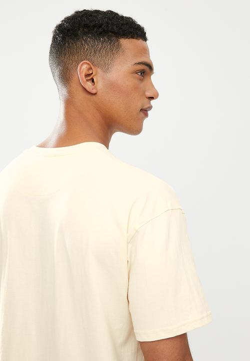Jonathan D - Duke oversized fit t-shirt - cream