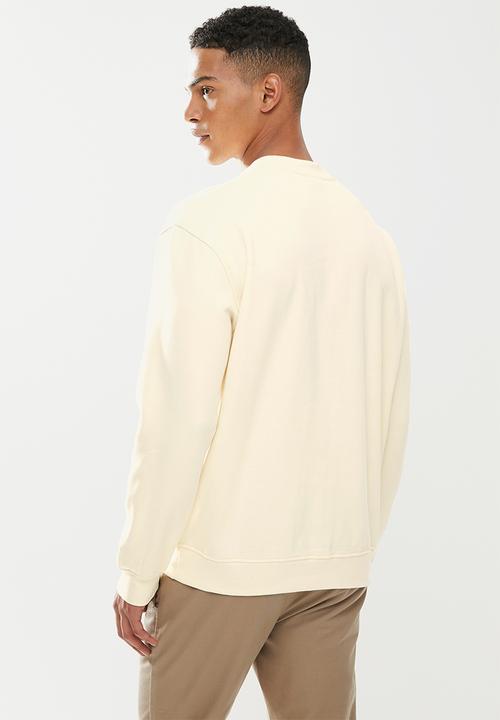 Jonathan D - Isaac oversized fit sweater - cream