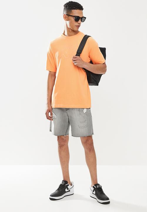 KAPPA - Logo coly t-shirt - orange
