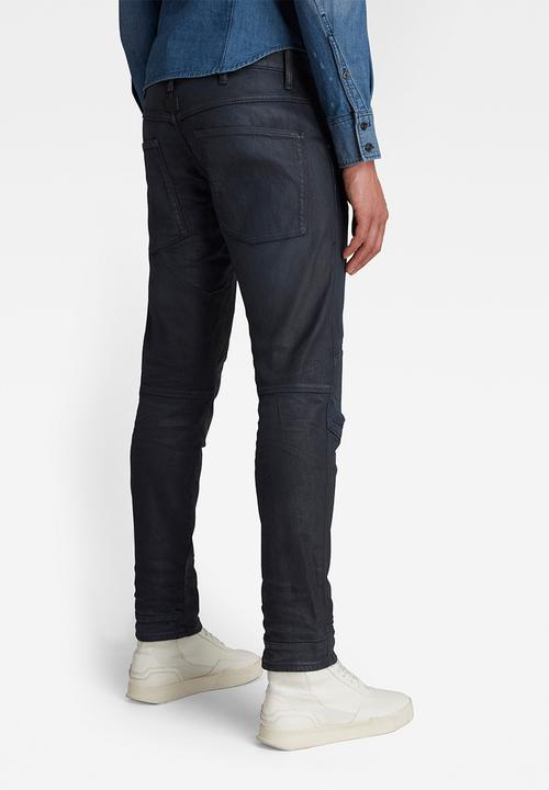 G-STAR - 5620 3d slim elto superstretch denim - dry waxed cobler