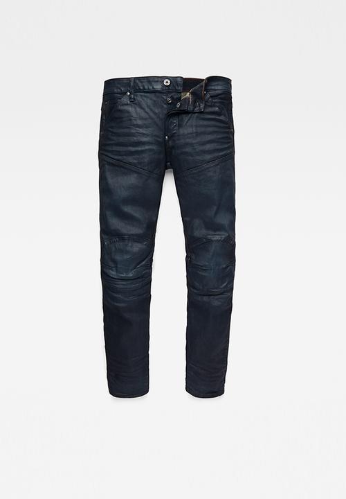 G-STAR - 5620 3d slim elto superstretch denim - dry waxed cobler