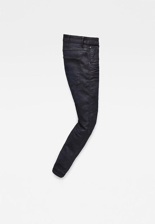 G-STAR - 5620 3d slim elto superstretch denim - dry waxed cobler