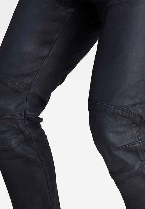 G-STAR - 5620 3d slim elto superstretch denim - dry waxed cobler