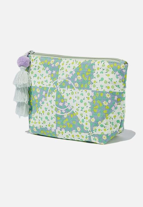 Typo - Everyday pouch-lcn sm tayla patchwork smiley