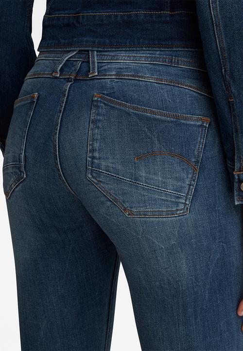 G-STAR - Lynn d super skinny - medium aged