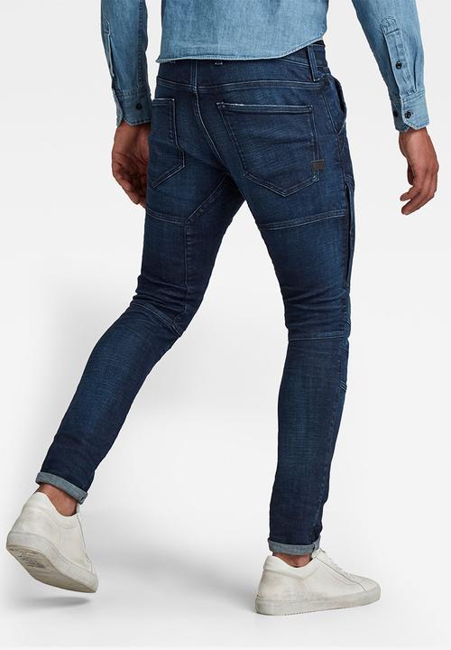 G-STAR - Rackam 3d skinny - worn in ultramarine