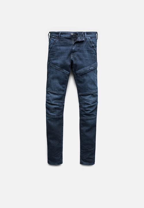 G-STAR - Rackam 3d skinny - worn in ultramarine