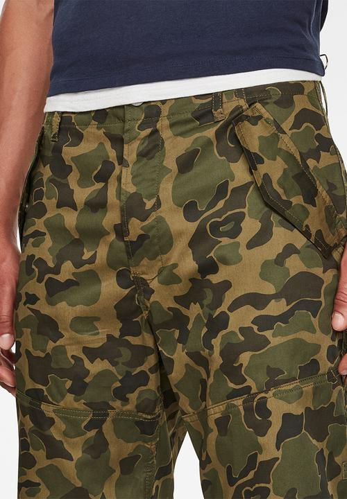G-STAR - Rovic dc qane loose 1/2 shorts - sage