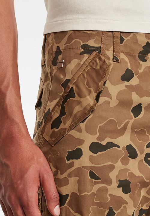 G-STAR - Rovic dc qane loose 1/2 shorts - lt berber