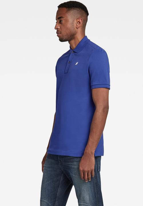G-STAR - Dunda slim polo s\s - lighting blue