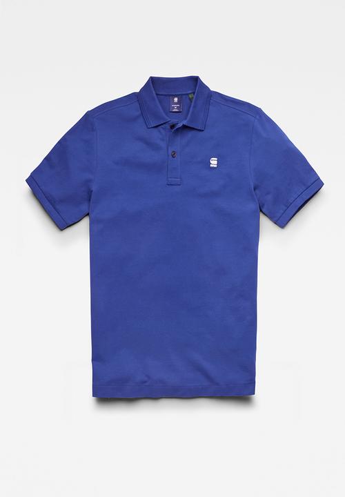 G-STAR - Dunda slim polo s\s - lighting blue