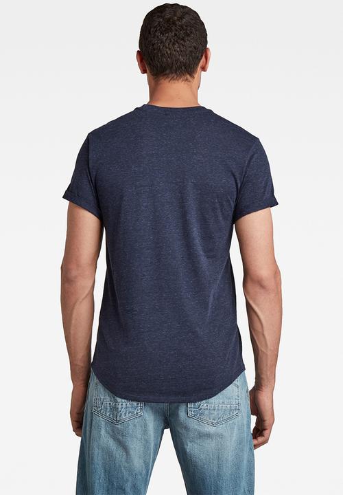 G-STAR - Lash r t s\s - sartho blue htr