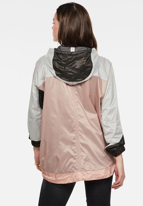 G-STAR - Colourblock jacket - milk/liquid pink/asfalt