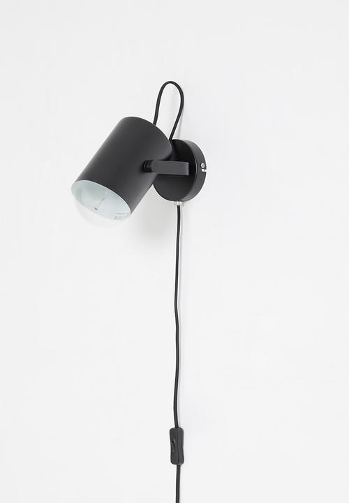 Present Time - Wall lamp snazzy - black 