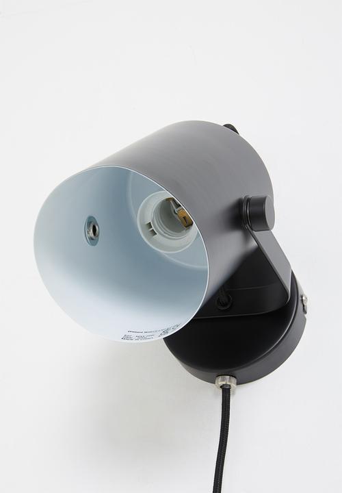 Present Time - Wall lamp snazzy - black 