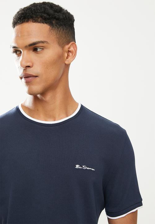 Ben Sherman - Pique crew - navy