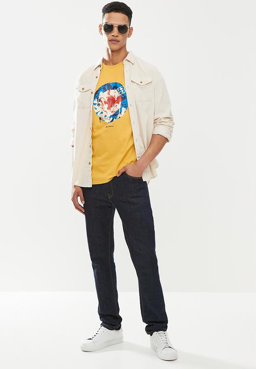 Ben Sherman - Graffiti - mustard 
