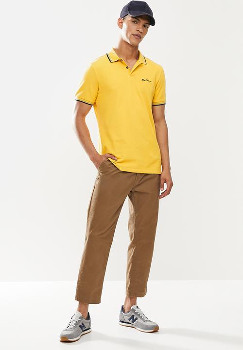 Ben Sherman - Romford polo - yellow
