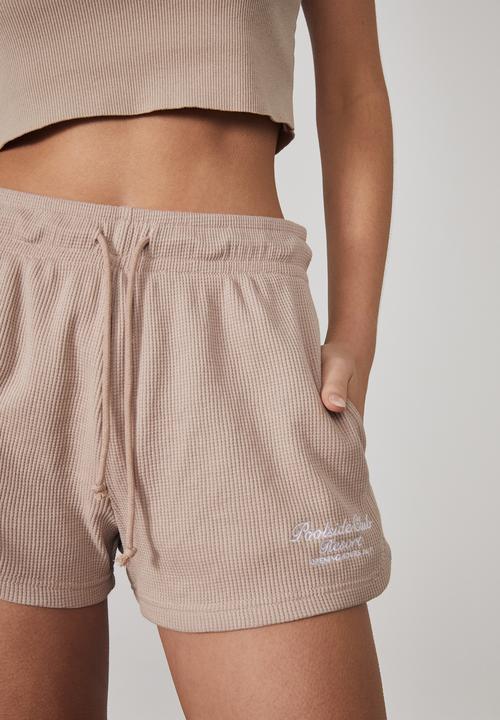 Factorie - Mini waffle short - etherea