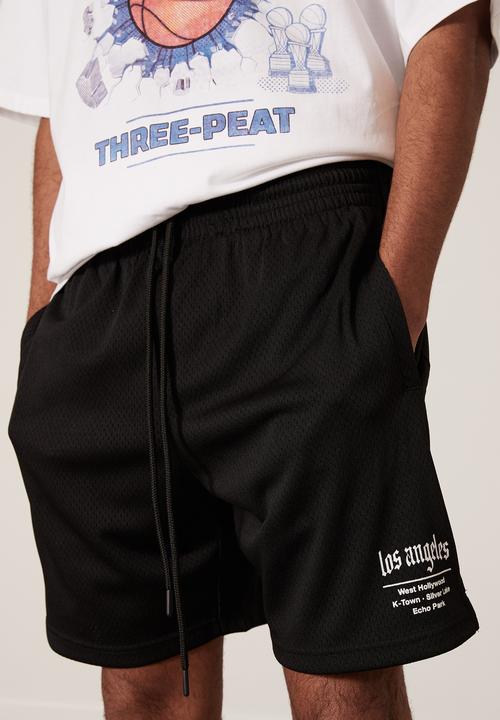Factorie - Basketball short - black
