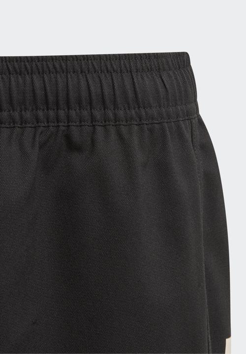 adidas Originals - 3 stripe shorts - black/white
