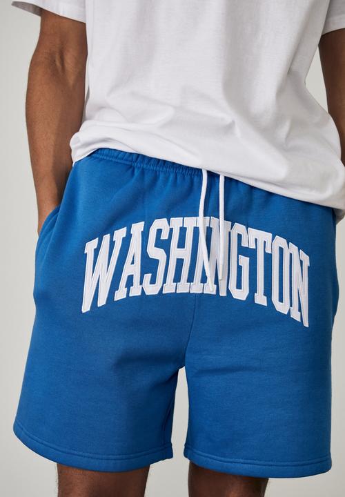 Factorie - Graphic track short - cobalt