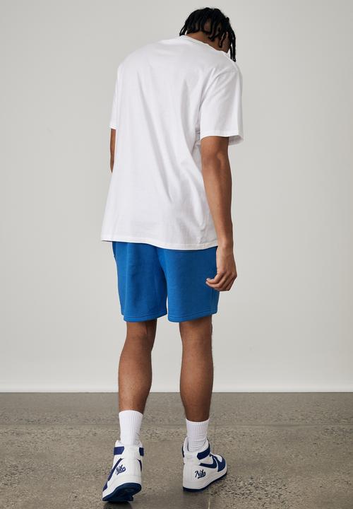 Factorie - Graphic track short - cobalt