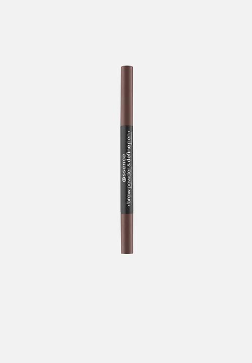 essence - Brow Powder & Define Pen - Warm Dark Brown
