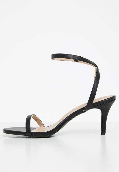 Superbalist - Janine open stiletto - black