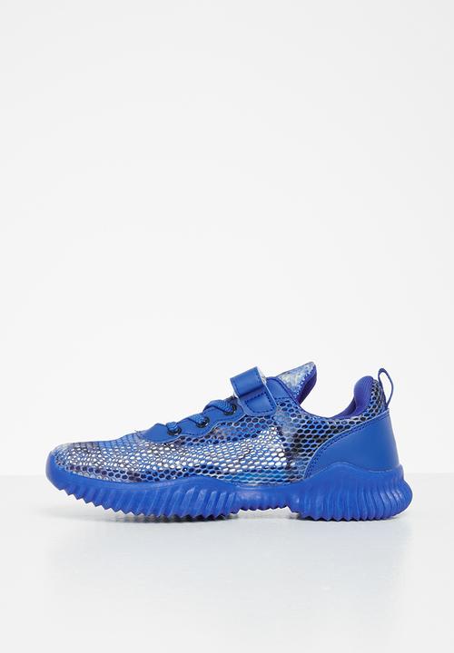 Pop Candy - Boys camo mesh sneakers - blue