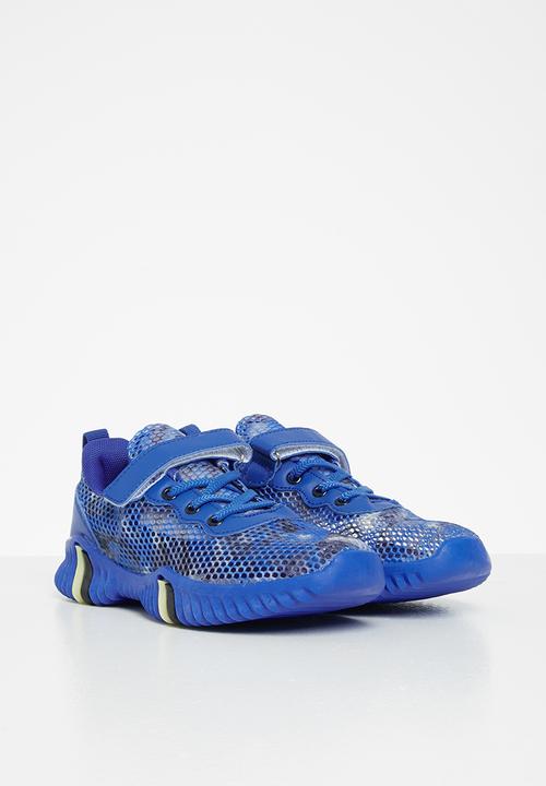 Pop Candy - Boys camo mesh sneakers - blue