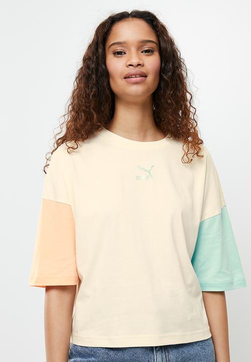 PUMA - Clsx boyfriend tee - multi 