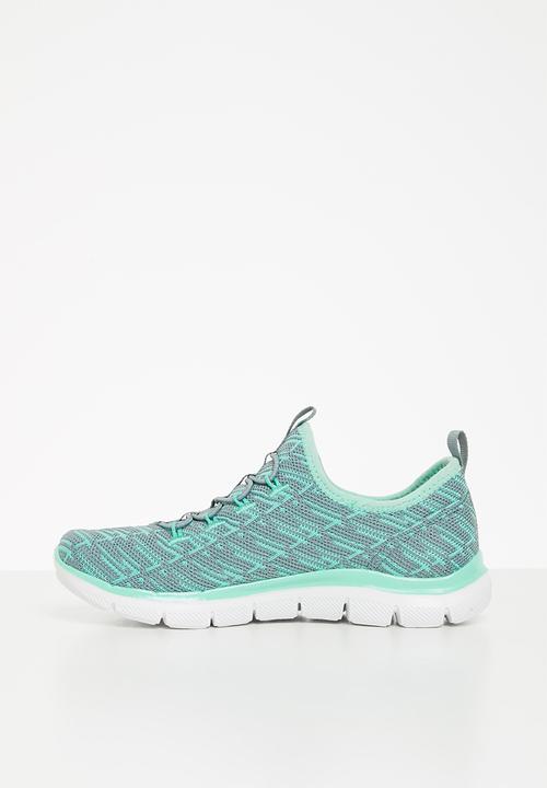 Skechers - Skech appeal 2.0-insights - gray aqua